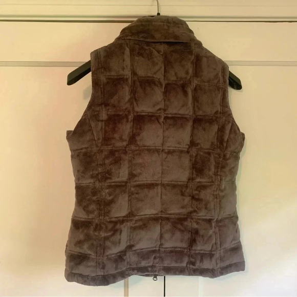 Athleta Womens Goose Down Grey Vest - Picture 4 of 5